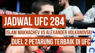 Расписание UFC 284 - Ислам Махачев против Александра Волкановски, дуэль 2 лучших бойцов UFC