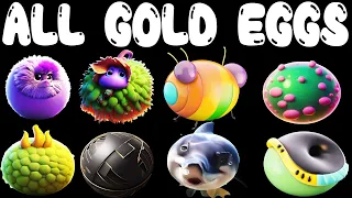 ALL eggs Golden Island | My Singing Monsters | MonsterBox 4