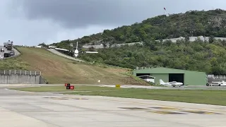 Landing in St.barths is the One of the World’s Extreme Airport  ! DHC 6  Twin Otter Winair