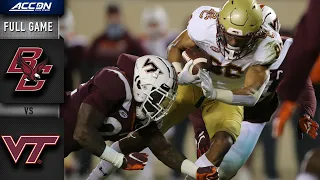 Boston College vs. Virginia Tech Full Game Replay | 2020 ACC Football