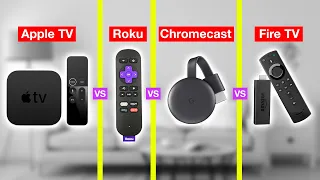 Best Streaming Device of 2020 (HONEST REVIEW) - Apple TV vs Roku vs Fire TV vs Chromecast