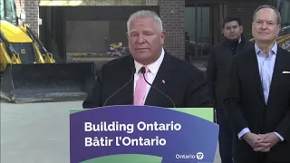 Ontario Premier Doug Ford on skills training, Volkswagen EV battery plant – March 21, 2023