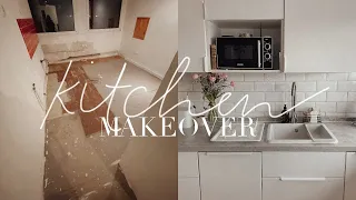KITCHEN MAKEOVER & RENOVIERUNG | Wir erweitern meine alte Küche in unserer neuen Wohnung
