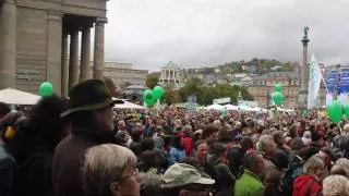 Stuttgart 21  ihr geht uns auf den Wecker  Samstagsdemo 16.10.2010