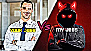 YOUR JOBS🥱 vs MY JOBS😎 ~ hacker attitude status 🔥👿💯 | #enter10room