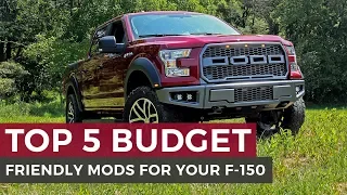 Top 5 Budget Friendly Mods for your F-150