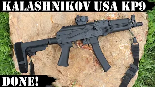 Kalashnikov USA - KP9 - Done!