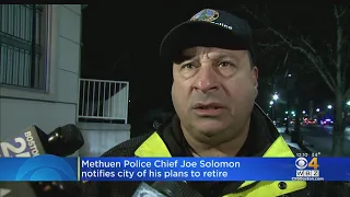 Methuen Police Chief Joe Solomon Retiring Amid Investigation Into Department Salaries