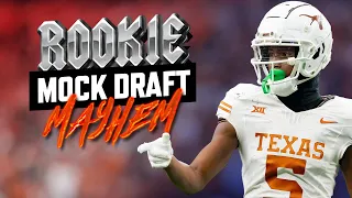 Dynasty Rookie Mock Draft Mayhem | Dynasty Fantasy Football 2024