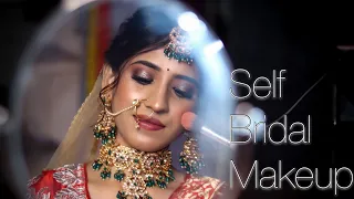 Beginners self bridal makeup ऐसे करे | step by step bridal makeup | Shruti makeover