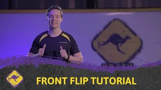 Front Flip Tutorial bij Krazy Kangaroo