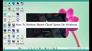 How To Restore Steam Cloud Saves on Windows (EASY!)