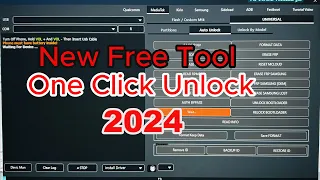 || 2024 New Free Tool One click Unlock 🔥Xiaomi Vivo Oppo  Samsung Etc Unlock One Click ||