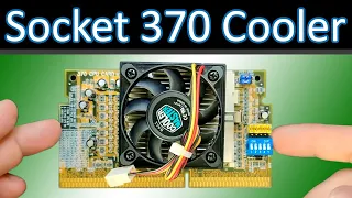 Clean and lubricate Socket 370 CPU cooler