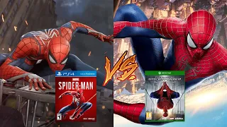 Marvel Spider-Man VS The Amazing Spider-Man 2  Comparision