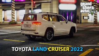 Toyota Land Cruiser 2022 STOCK + GR SPORT 300 | Gta V Mods