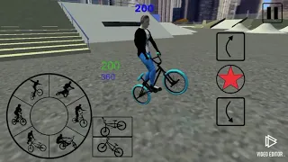 Сборник трюков в игре BMX FE 3D/2