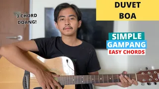 CHORD SIMPLE GAMPANG (Duvet - Boa) (Tutorial Gitar) VIRAL NIH! Easy Guitar Chords!