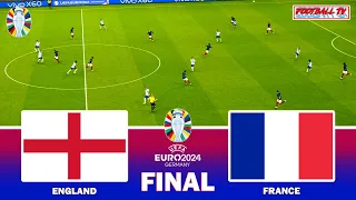 England vs France - Final UEFA EURO 2024 | Full Match All Goals | PES Gameplay PC