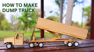 How to Make RC Dump Truck at Home - DIY Remote Control Truck