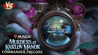 Karlov Manor Precons | Commander VS | Magic: the Gathering Gameplay