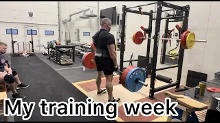 My first week training for Europe`s Strongest Man