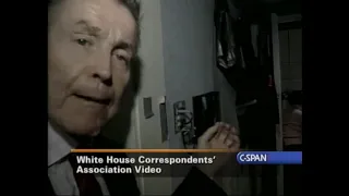 2006 white house correspondents dinner with stephen colbert and pres bush tvrip sos