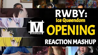 RWBY: Hyousetsu Teikoku Opening | Reaction Mashup