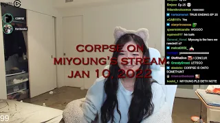 Corpse Husband on Miyoung's stream - Just Chatting (JAN 10, 2022)