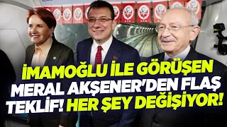 Ekrem İmamoğlu ile Görüşen Meral Akşener'den Flaş Teklif! Her Şey Değişiyor! | KRT Haber