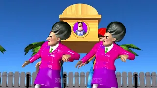 31 Scary Teacher 3D Nick and Tani Troll Miss T s Bicycle Balloon Mask vs Huggy Wuggy Dancing