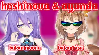 combo ayunda & hoshinova - Hololive ID