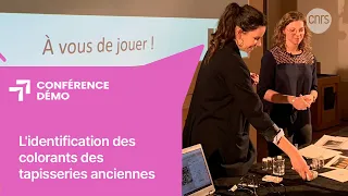 Identification des colorants des tapisseries anciennes | Conférence-démo | Les Échappées inattendues