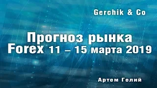 Прогноз форекс на неделю: 11.03.2019 - 15.03.2019