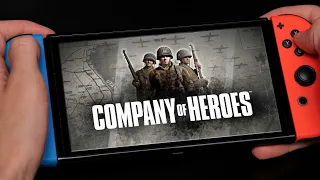 Nintendo Switch OLED - Company of Heroes Gameplay