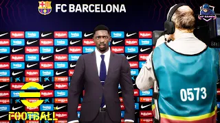 eFootball 2022 -  Barcelona Vs. Manchester United | Full Match PC Gameplay | NT GAMES