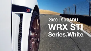 2020 Subaru WRX STI Series.White: Bonding Time