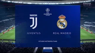 Fifa 19 Ronaldo plays for Juventus vs Real Madrid Xbox One S Gameplay