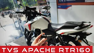 New TVS Apache RTR 160 2V BS6 2020 model | tvs apache rtr review