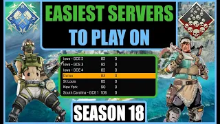 Easiest Servers To Play On In Apex Legends Season 18