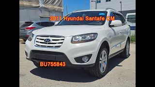 2011 Hyundai Santafe cm used car export (BU755843) carwara, 카와라 싼타페 수출