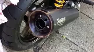 Akrapovic Yamaha XJR 1300 Racer (30.07.16)