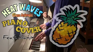 Heat Waves by Glass Animals - Piano cover feat. Sanix