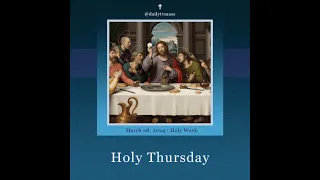 Holy Thursday Mass 2024 | Catholic Mass Today | Daily TV Mass, Thursday March 28, 2024