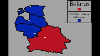 Baltic Wars [Estonia & Latvia & Lithuania vs Belarus] Poland hero scenario