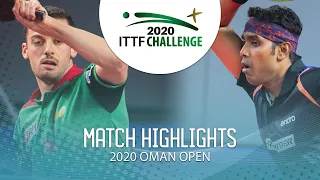 Marcos Freitas vs Achanta Sharath Kamal | 2020 ITTF Oman Open Highlights (Final)