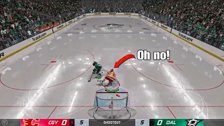 LOSING PATIENCE CAN COST YOU THE GAME....    *NHL 24 ONLINE SHOOTOUT MODE*