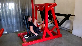 D4 Horizontal Leg Press Machine