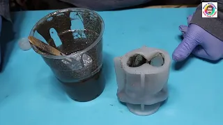 Cement and Resin - Can you Guess What Happens?