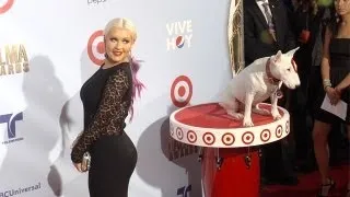 Christina Aguilera ALMA Awards 2012 Red Carpet